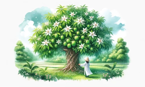 Die Legende des Sternäpfelbaums