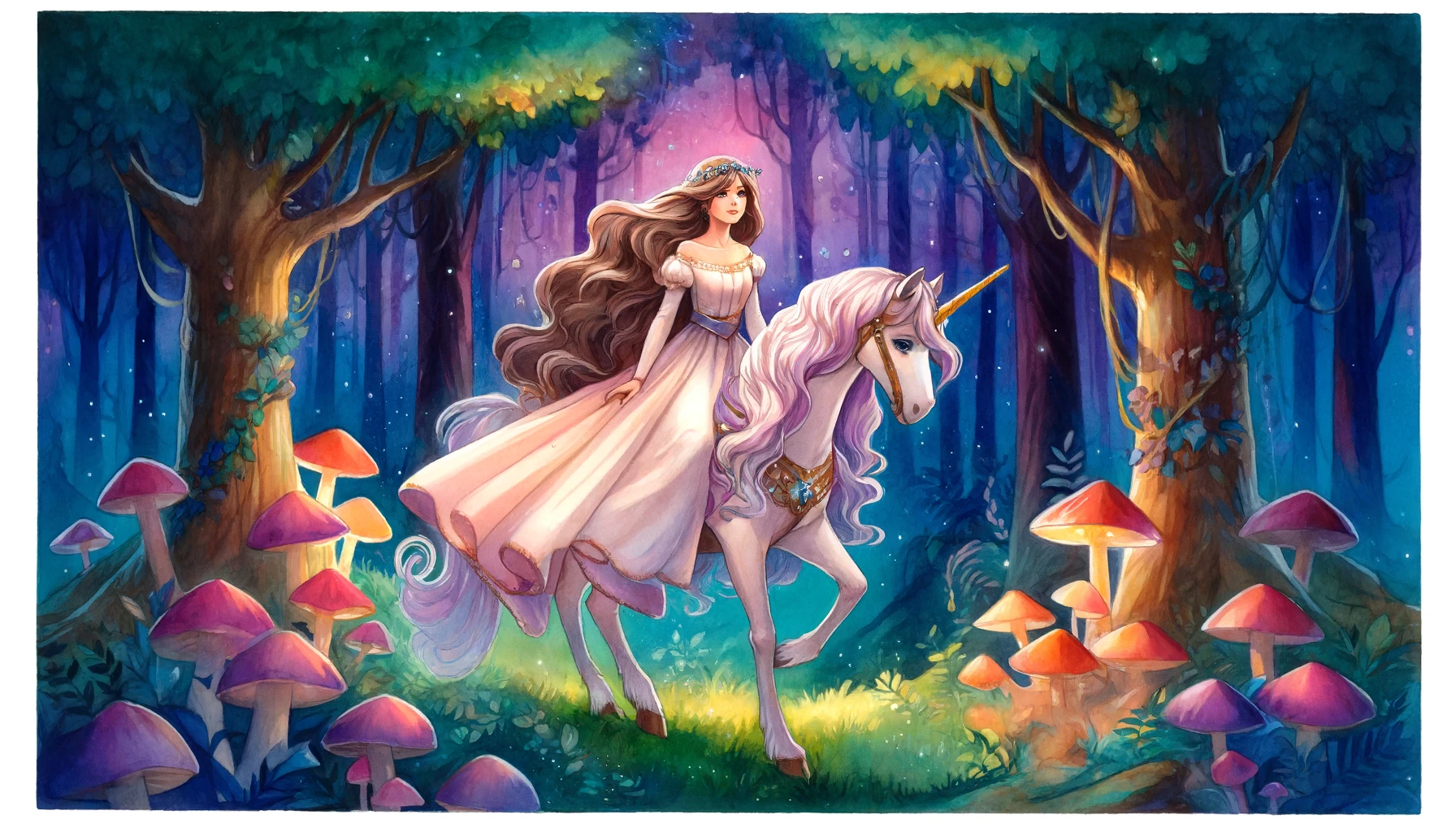 Die Rebellische Prinzessin Seraphinas Flucht in den Zauberwald